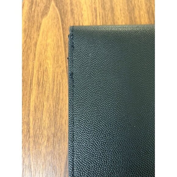 NOATD Purse Black Leather Cat Gold Jewels Metal Snaps Preppy 80s Retro Cute - Picture 9 of 14